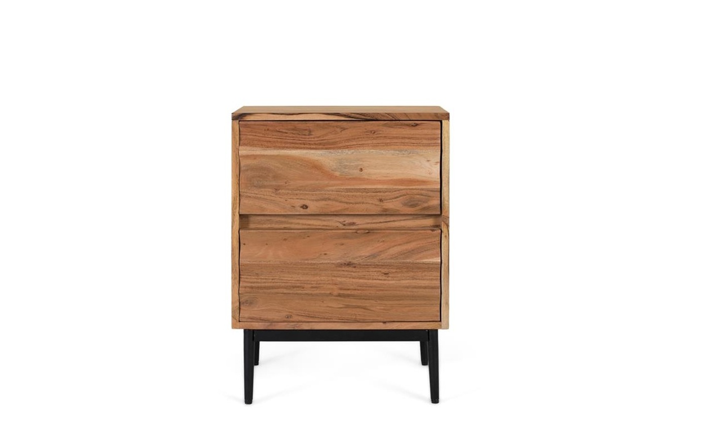 Wave - Mesita de noche de 45 cm 2C