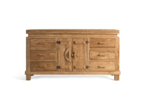 Nara - Aparador de 153 cm, 2P/6C