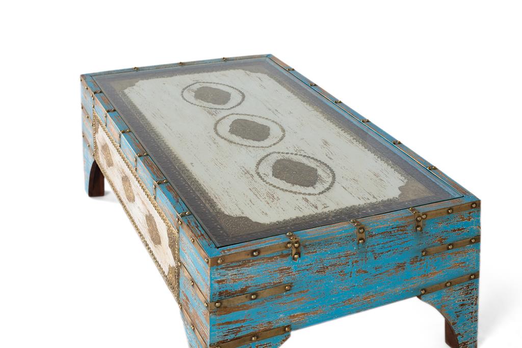 Shilpee - Mesa Centro de 120 x 70 cm - Imagen 5