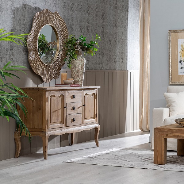 Alchi - Aparador de 155 cm, con 2P/3C - Imagen 7