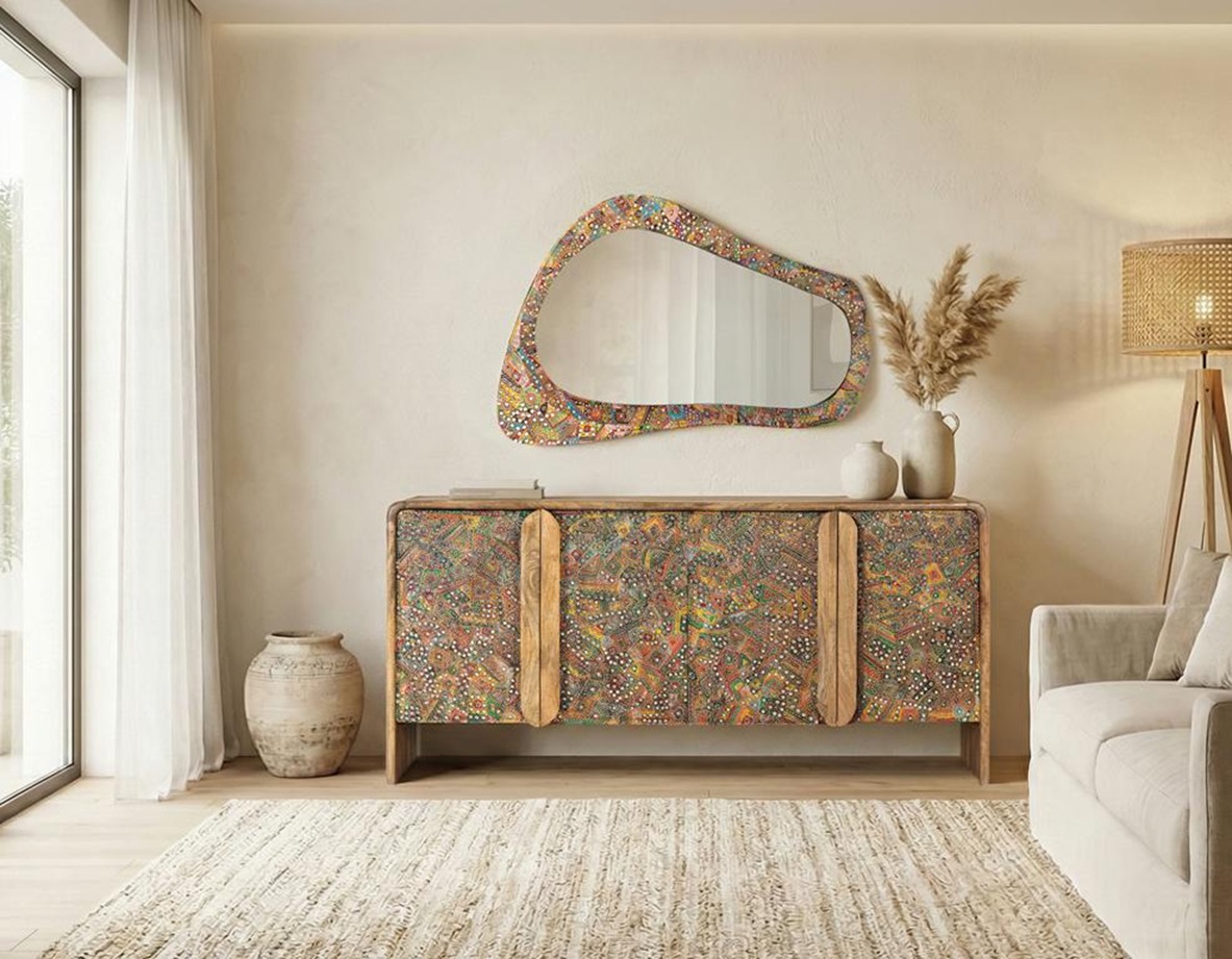 Chantik - Aparador de 161 cm 4P - Imagen 9