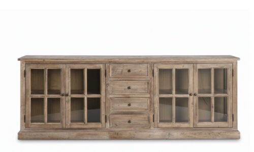 Layar - Aparador de 220 cm, con 4P/4C