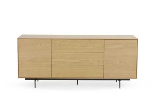 Bresso - Aparador de 180 cm, 2P/3C