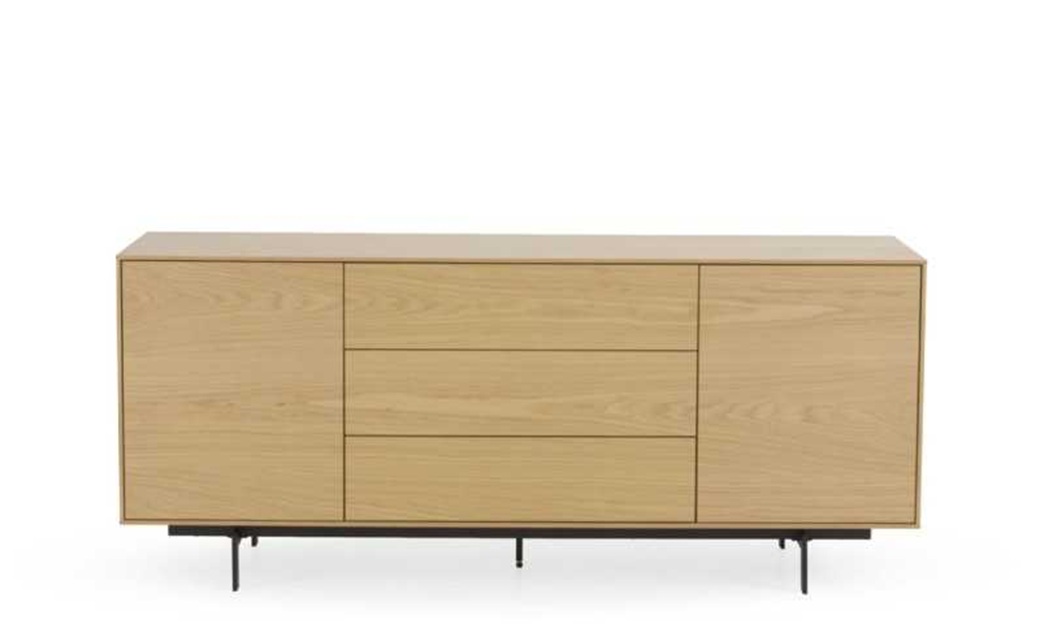 Bresso - Aparador de 180 cm, 2P/3C