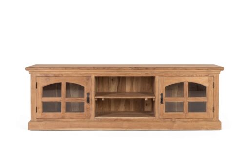 Kayuma - Mueble para TV de 180 cm, 2P