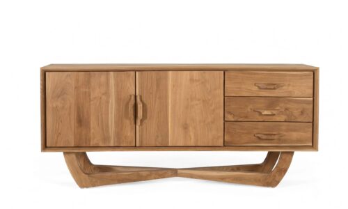 Mopi - Mueble para TV de 150 cm, 2P/3C