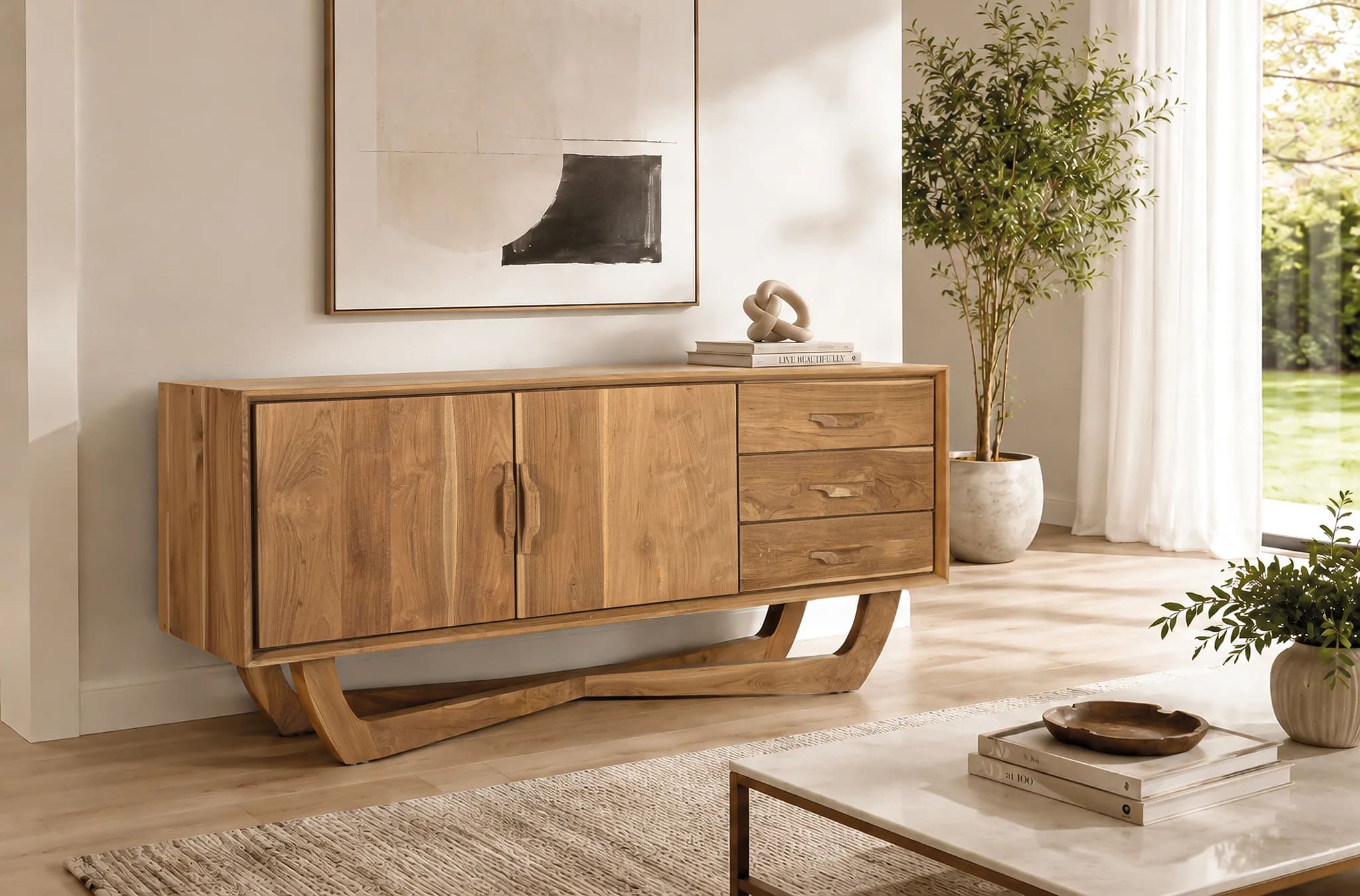 Mopi - Mueble para TV de 150 cm, 2P/3C - Imagen 6