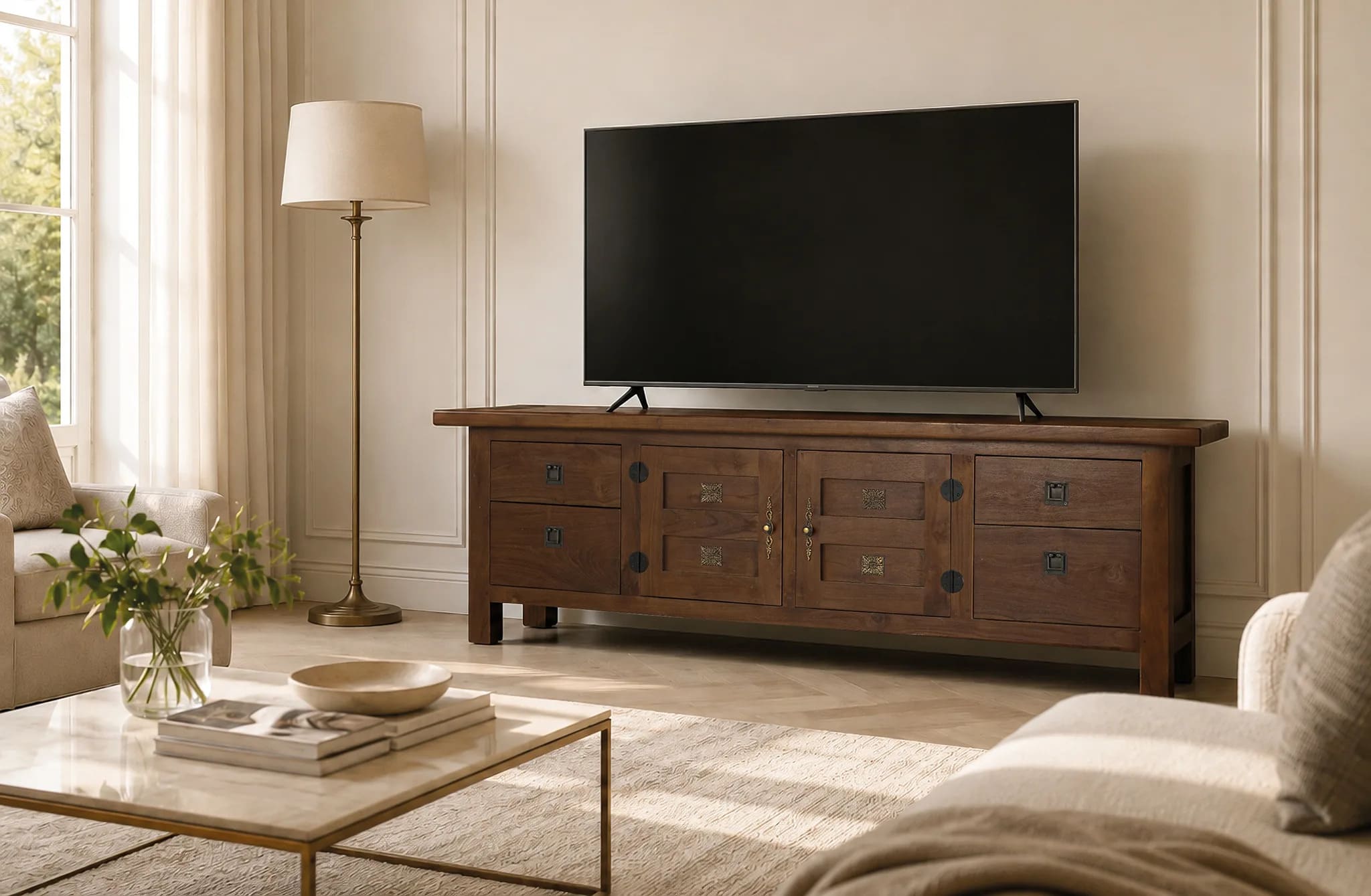 Windu - Mueble para TV de 180 cm, 2P/4C - Imagen 6